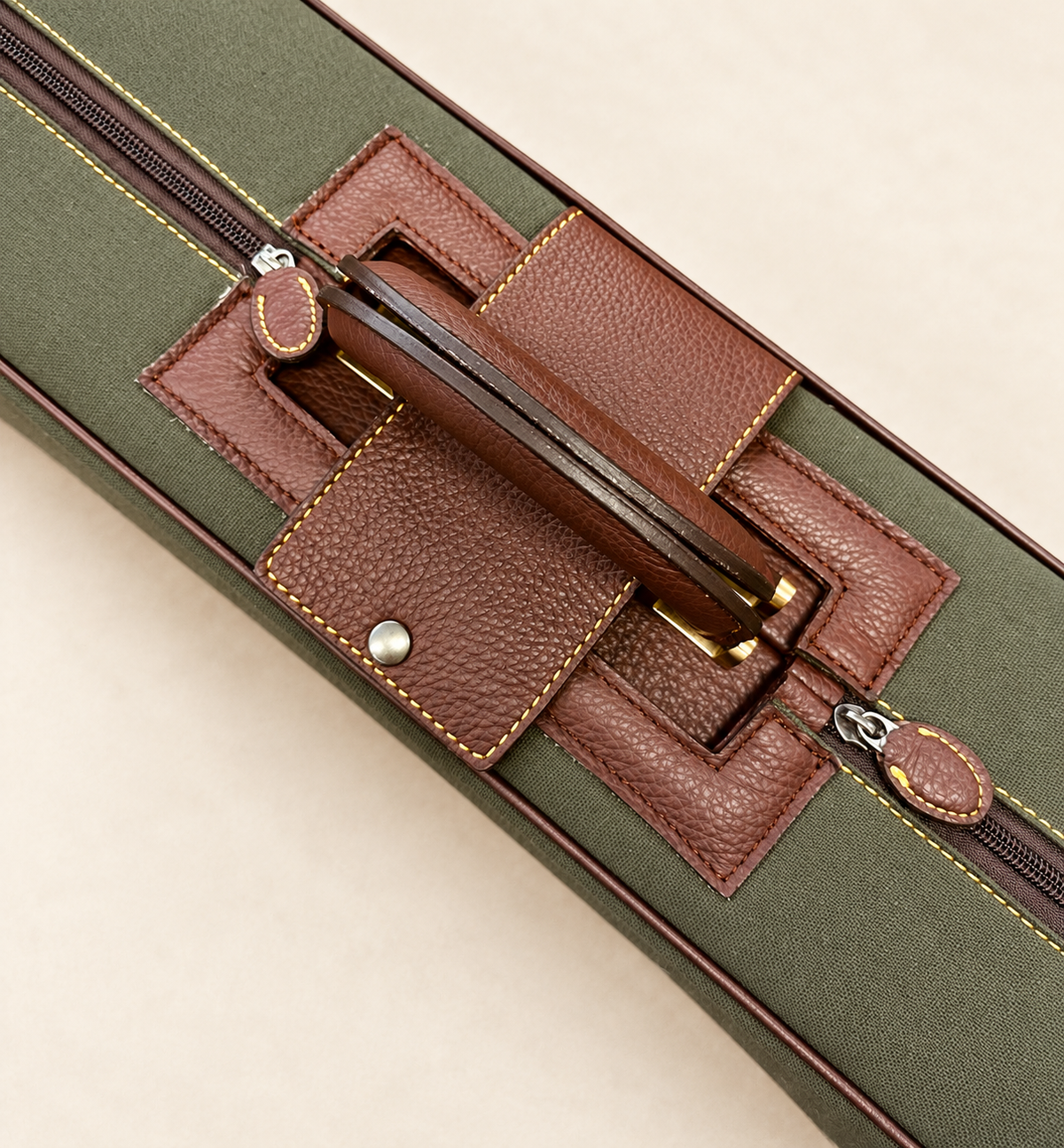 Leather Gun Case for 2 guns 32" Barrels