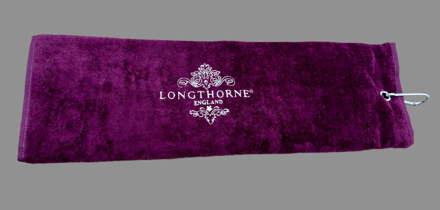 Luxury Burgundy Shooting Towel