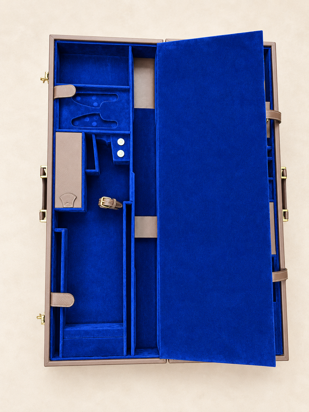 Leather Gun Case for 2 guns 32" Barrels